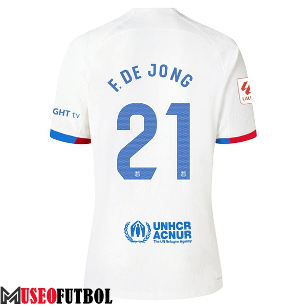 Camisetas De Futbol Barcelona (F. DE JONG #21) 2023/2024 Segunda