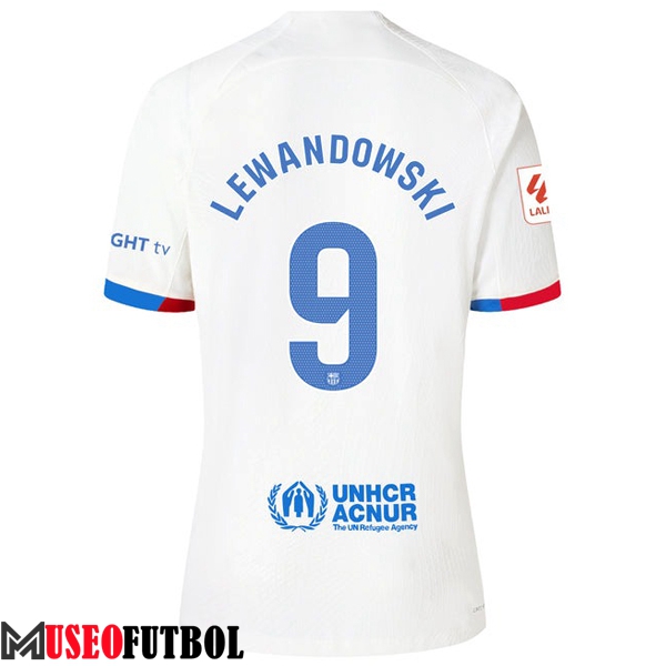 Camisetas De Futbol Barcelona (LEWANDOWSKI #9) 2023/2024 Segunda