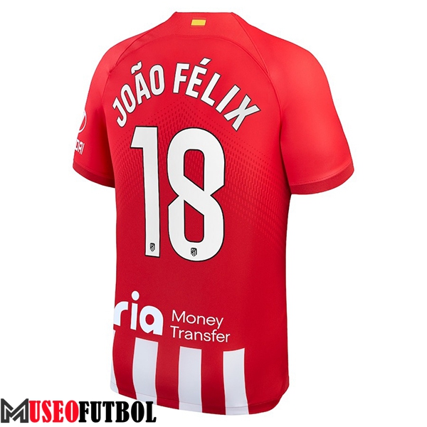 Camisetas De Futbol Atletico Madrid (JOÃO FÉLIX #18) 2023/2024 Primera