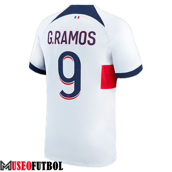 Camisetas De Futbol PSG (G.RAMOS #9) 2023/2024 Segunda