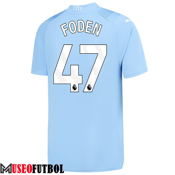 Camisetas De Futbol Manchester City (FODEN #47) 2023/2024 Primera