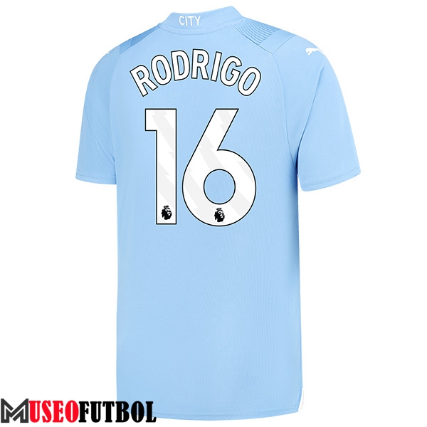 Camisetas De Futbol Manchester City (RODRIGO #16) 2023/2024 Primera