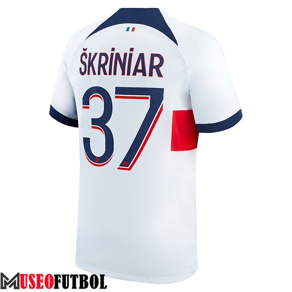 Camisetas De Futbol PSG (SKRINIAR #37) 2023/2024 Segunda