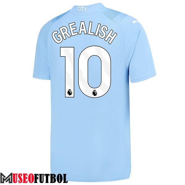 Camisetas De Futbol Manchester City (GREALISH #10) 2023/2024 Primera