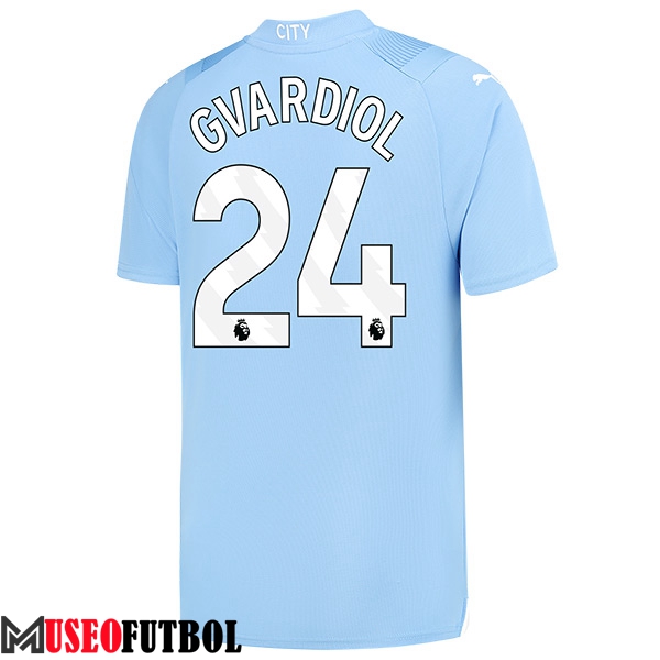 Camisetas De Futbol Manchester City (GVARDIOL #24) 2023/2024 Primera