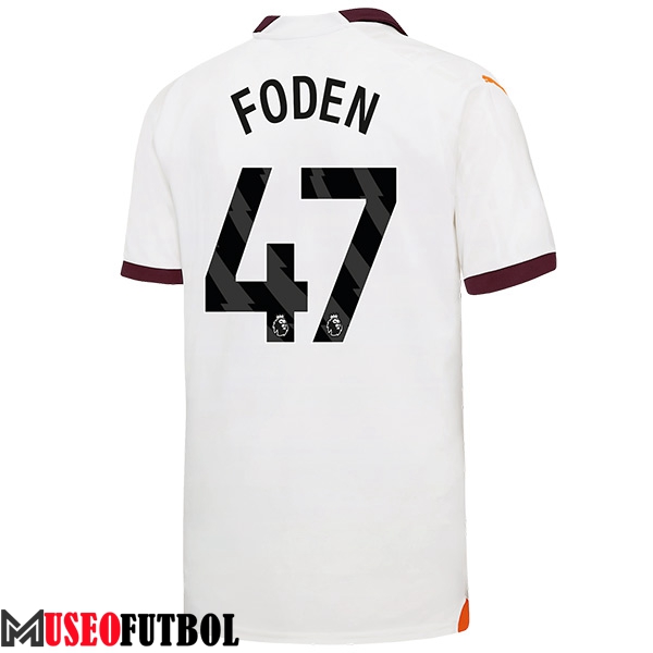 Camisetas De Futbol Manchester City (FODEN #47) 2023/2024 Segunda