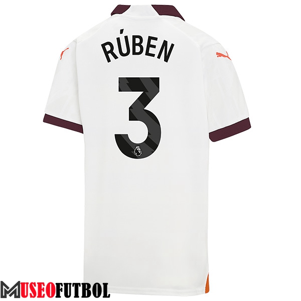 Camisetas De Futbol Manchester City (RÚBEN #3) 2023/2024 Segunda