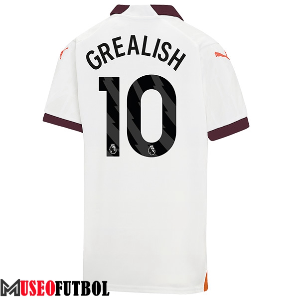 Camisetas De Futbol Manchester City (GREALISH #10) 2023/2024 Segunda