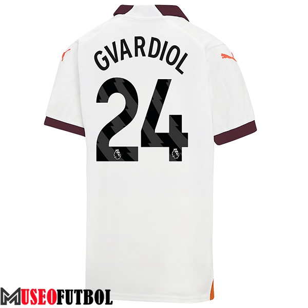 Camisetas De Futbol Manchester City (GVARDIOL #24) 2023/2024 Segunda