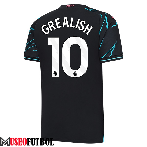 Camisetas De Futbol Manchester City (GREALISH #10) 2023/2024 Tercera