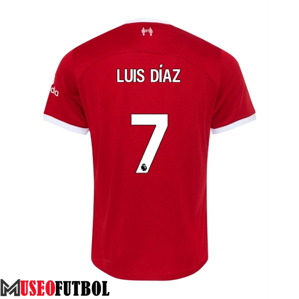 Camisetas De Futbol Liverpool (LUIS DÍAZ #7) 2023/2024 Primera