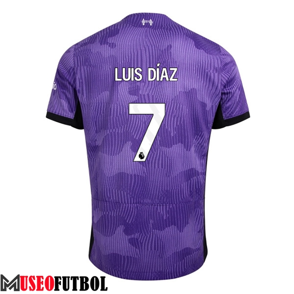 Camisetas De Futbol Liverpool (LUIS DÍAZ #7) 2023/2024 Tercera