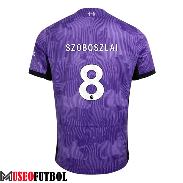 Camisetas De Futbol Liverpool (SZOBOSZLAI #8) 2023/2024 Tercera