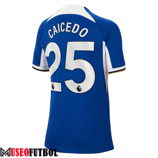 Camisetas De Futbol Chelsea (CAICEDO #25) 2023/2024 Primera