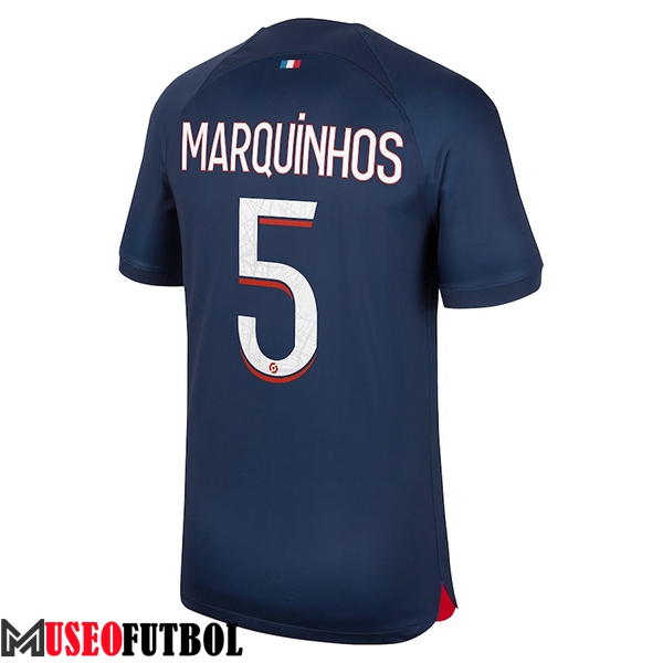 Camisetas De Futbol PSG (MARQUINHOS #5) 2023/2024 Primera