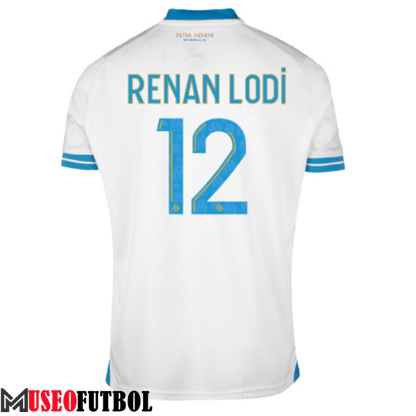 Camisetas De Futbol Marsella (RENAN LODI #12) 2023/2024 Primera