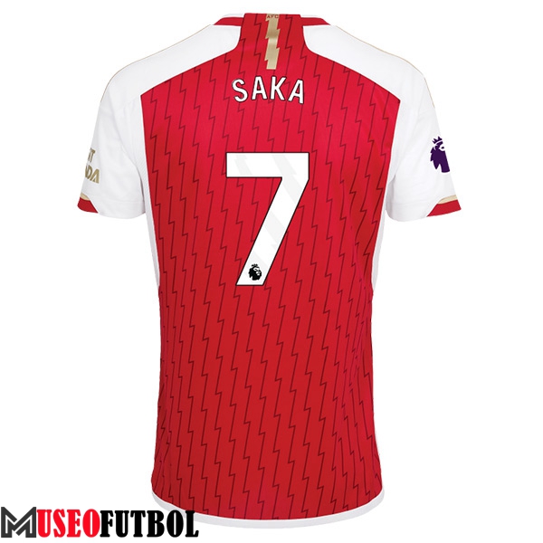 Camisetas De Futbol Arsenal (SAKA #7) 2023/2024 Primera