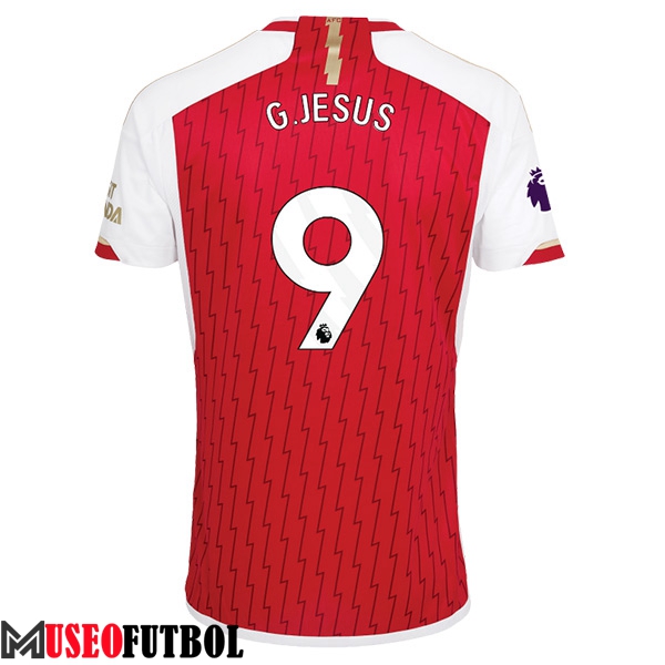 Camisetas De Futbol Arsenal (G.JESUS #9) 2023/2024 Primera