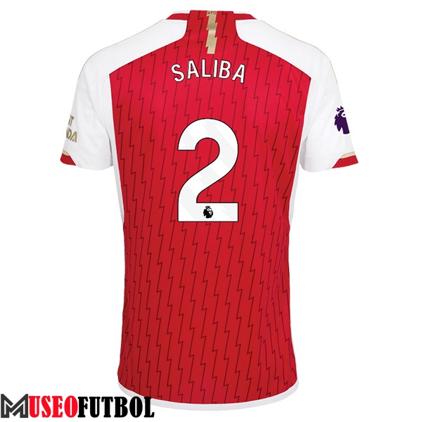 Camisetas De Futbol Arsenal (SALIBA #2) 2023/2024 Primera