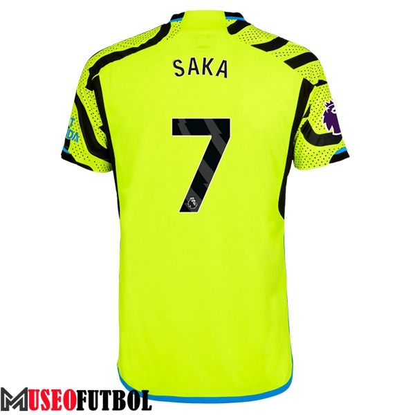 Camisetas De Futbol Arsenal (SAKA #7) 2023/2024 Segunda