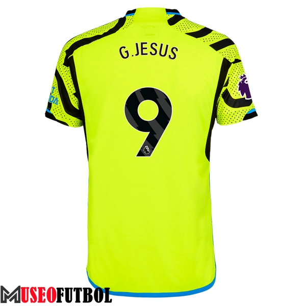 Camisetas De Futbol Arsenal (G.JESUS #9) 2023/2024 Segunda