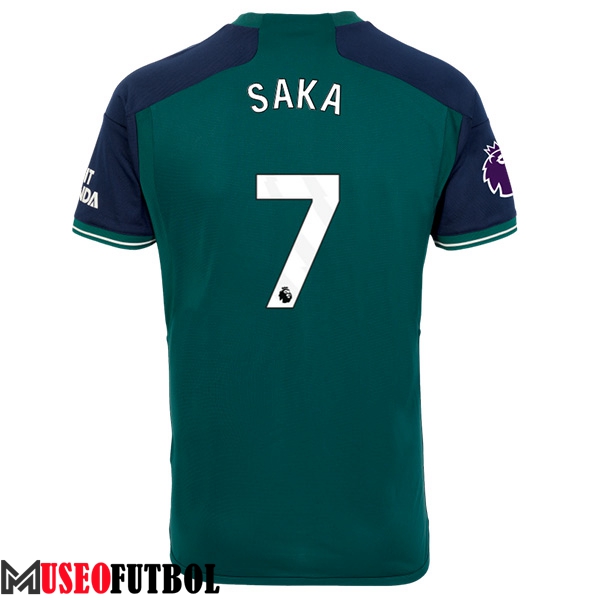 Camisetas De Futbol Arsenal (SAKA #7) 2023/2024 Tercera