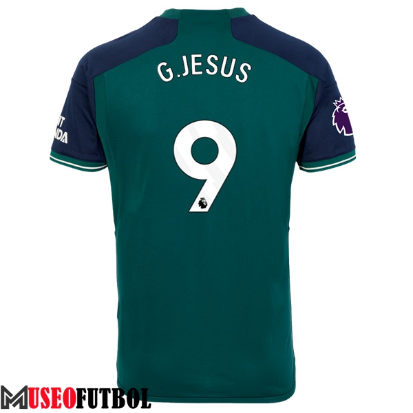 Camisetas De Futbol Arsenal (G.JESUS #9) 2023/2024 Tercera