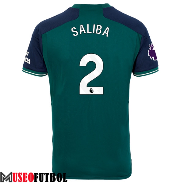 Camisetas De Futbol Arsenal (SALIBA #2) 2023/2024 Tercera