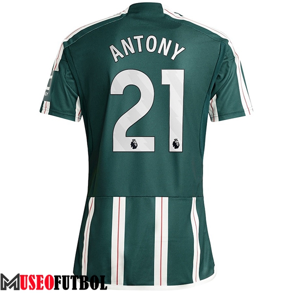 Camisetas De Futbol Manchester United (ANTONY #21) 2023/2024 Segunda