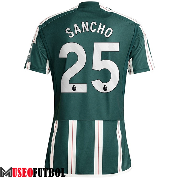 Camisetas De Futbol Manchester United (SANCHO #25) 2023/2024 Segunda