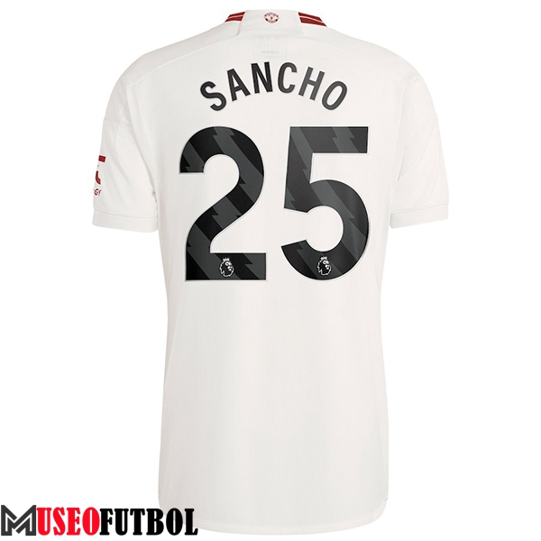 Camisetas De Futbol Manchester United (SANCHO #25) 2023/2024 Tercera