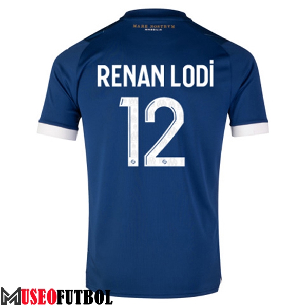 Camisetas De Futbol Marsella (RENAN LODI #12) 2023/2024 Segunda