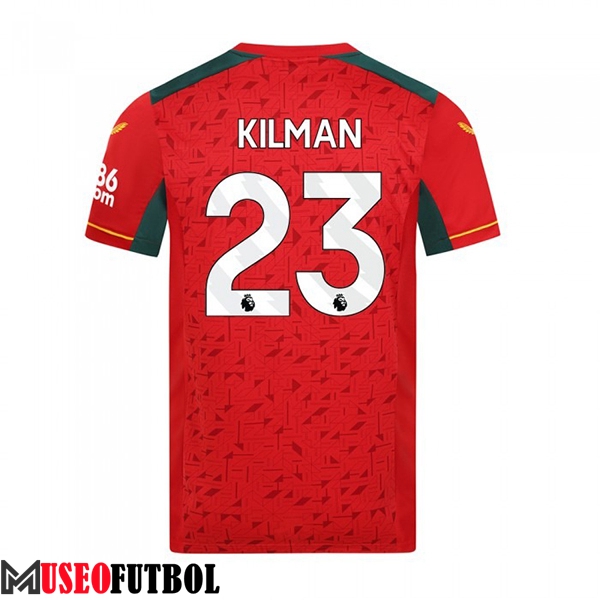 Camisetas De Futbol Wolves (KILMAN #23) 2023/2024 Segunda