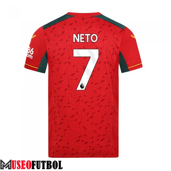 Camisetas De Futbol Wolves (NETO #7) 2023/2024 Segunda