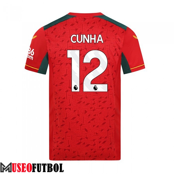 Camisetas De Futbol Wolves (CUNHA #12) 2023/2024 Segunda