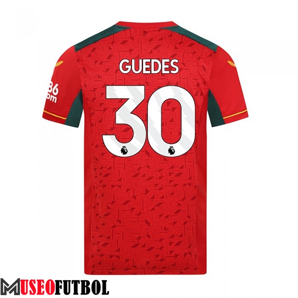 Camisetas De Futbol Wolves (GUEDES #30) 2023/2024 Segunda