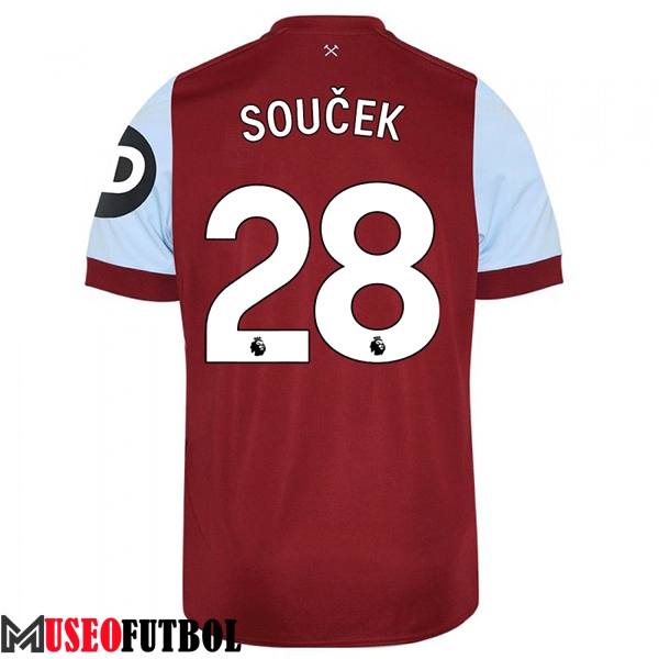 Camisetas De Futbol West Ham (SOUCEK #28) 2023/2024 Primera