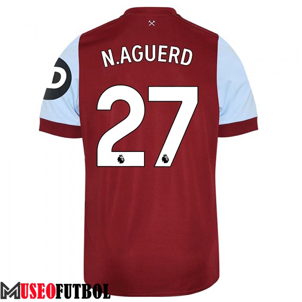 Camisetas De Futbol West Ham (N. AGUERD #27) 2023/2024 Primera