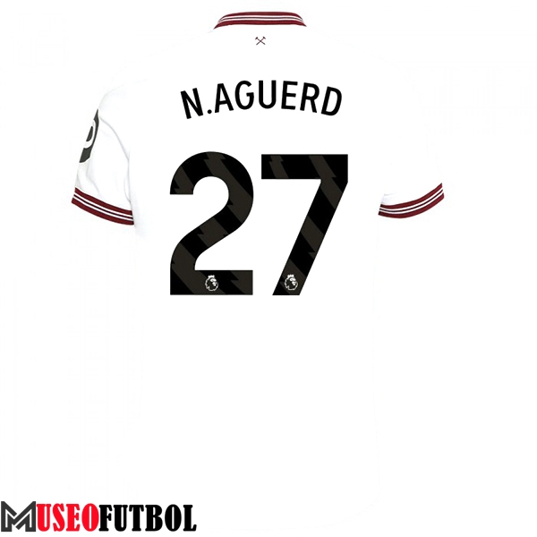 Camisetas De Futbol West Ham (N. AGUERD #27) 2023/2024 Segunda