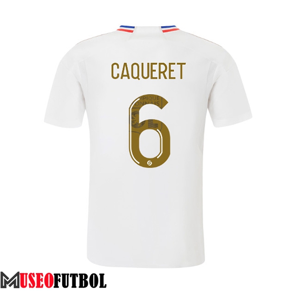 Camisetas De Futbol Lyon (CAQUERET #6) 2023/2024 Primera