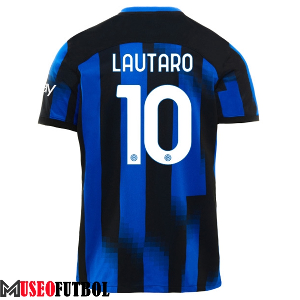 Camisetas De Futbol Inter Milan (LAUTARO #10) 2023/2024 Primera