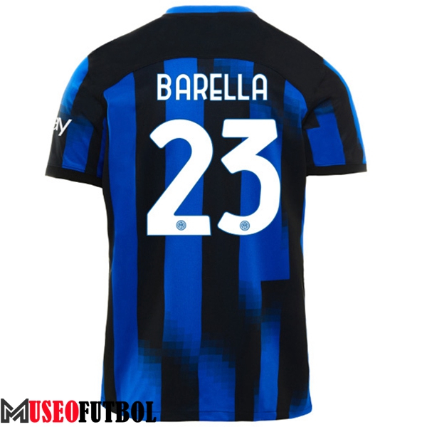 Camisetas De Futbol Inter Milan (BARELLA #23) 2023/2024 Primera