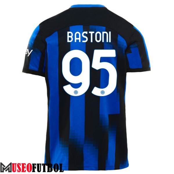 Camisetas De Futbol Inter Milan (BASTONI #95) 2023/2024 Primera