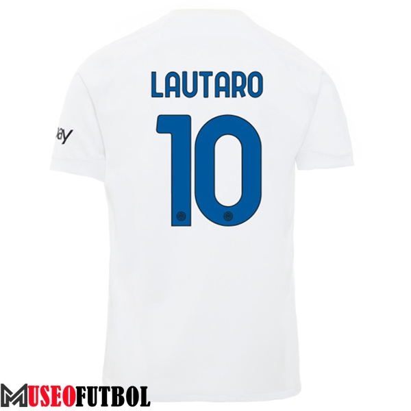 Camisetas De Futbol Inter Milan (LAUTARO #10) 2023/2024 Segunda