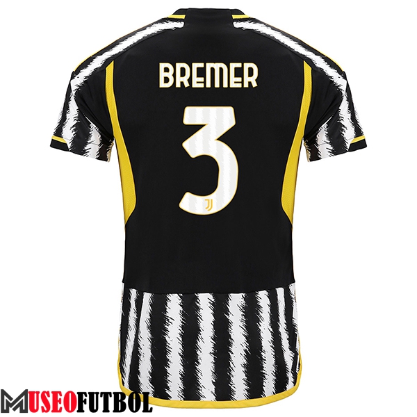 Camisetas De Futbol Juventus (BREMER #3) 2023/2024 Primera