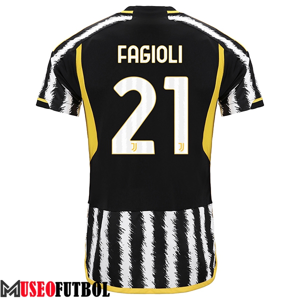 Camisetas De Futbol Juventus (FAGIOLI #21) 2023/2024 Primera