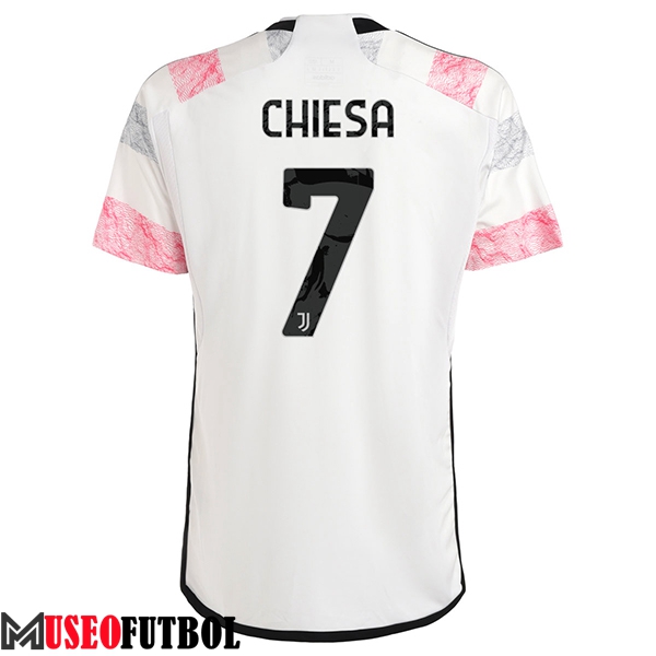 Camisetas De Futbol Juventus (CHIESA #7) 2023/2024 Segunda