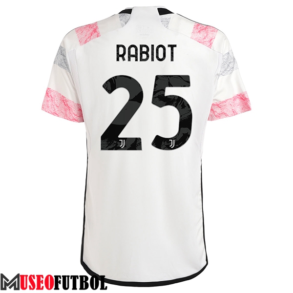 Camisetas De Futbol Juventus (RABIOT #25) 2023/2024 Segunda