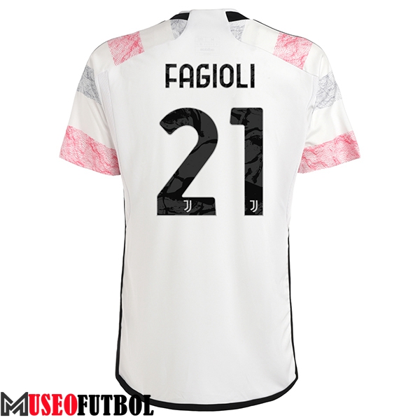 Camisetas De Futbol Juventus (FAGIOLI #21) 2023/2024 Segunda