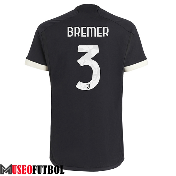 Camisetas De Futbol Juventus (BREMER #3) 2023/2024 Tercera